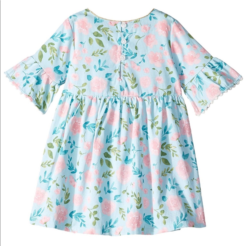New Mud Pie floral Easter bunny🐰 rabbit 🐇 dress - Picture 4 of 7